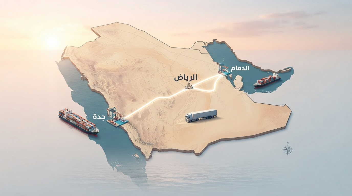 الجسر البري السعودي